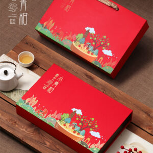 Hộp quà Trà Phổ Nhĩ Quýt (Tiểu Thanh Cam) Tân Hội biếu Tết