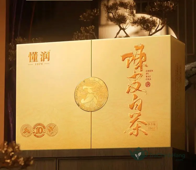Trà Trần Bì Bạch Trà 10 Năm - Hộp Quà 50 Gói (Dongrun) - Ảnh 6