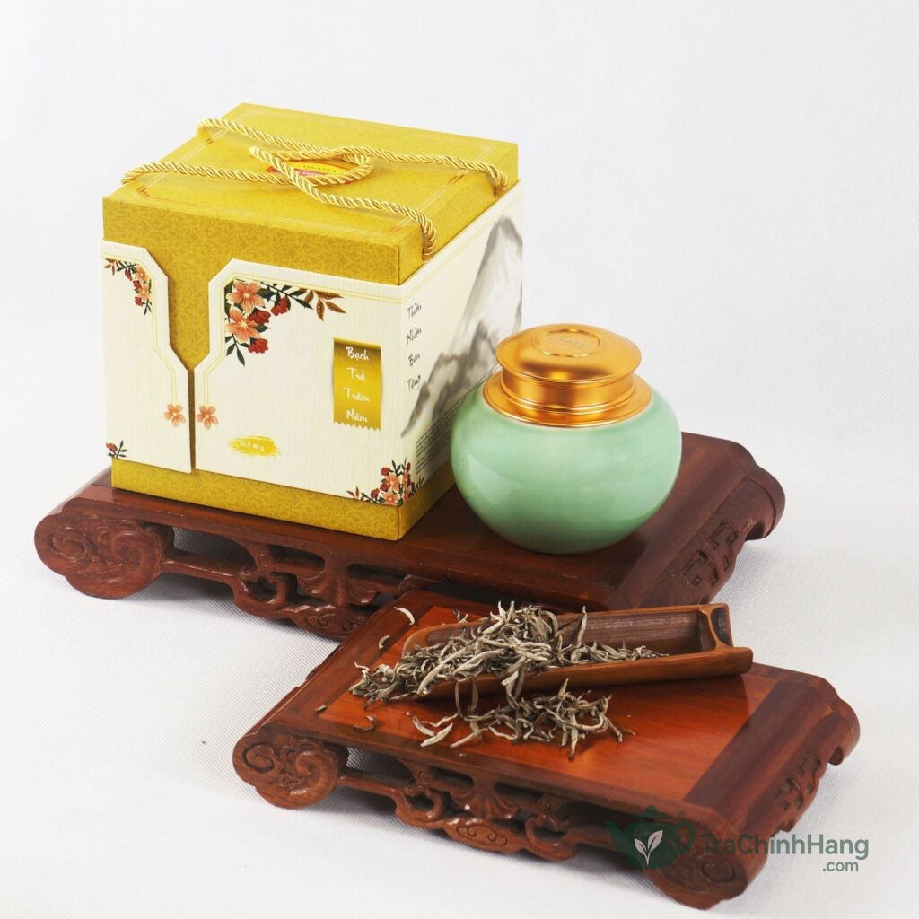 Bạch Trà Trăm Năm Vinatea hộp quà cao cấp