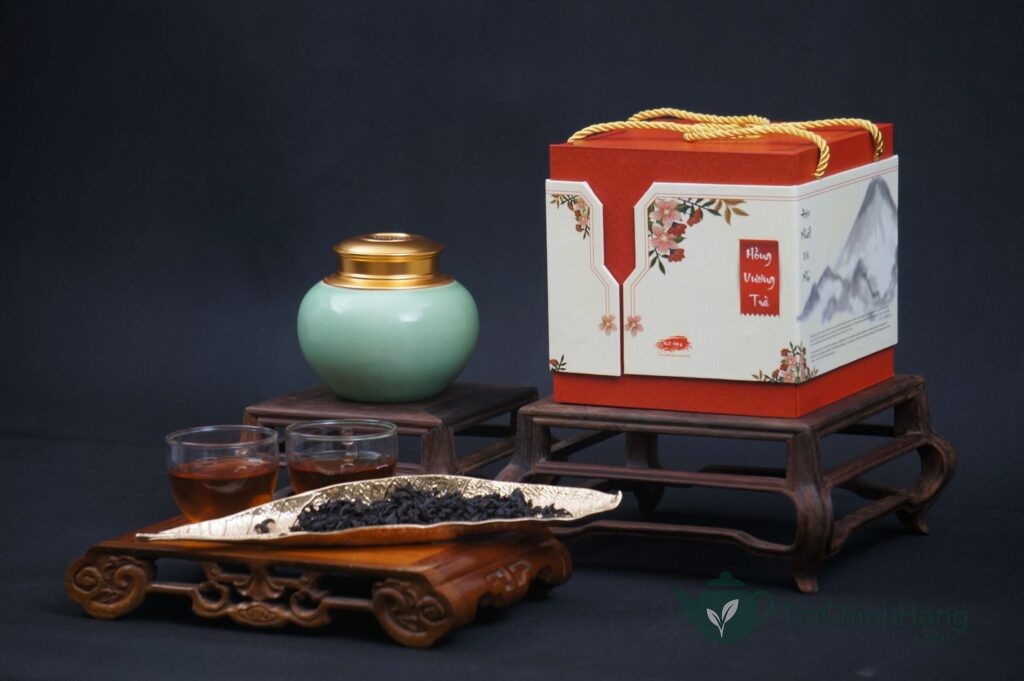 Hồng Vương Trà Vinatea hộp quà cao cấp bổ gan