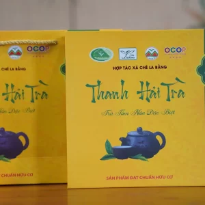 Hộp Thanh Hải Trà Vàng 500g - Chè La Bằng Thượng Hạng (Organic)