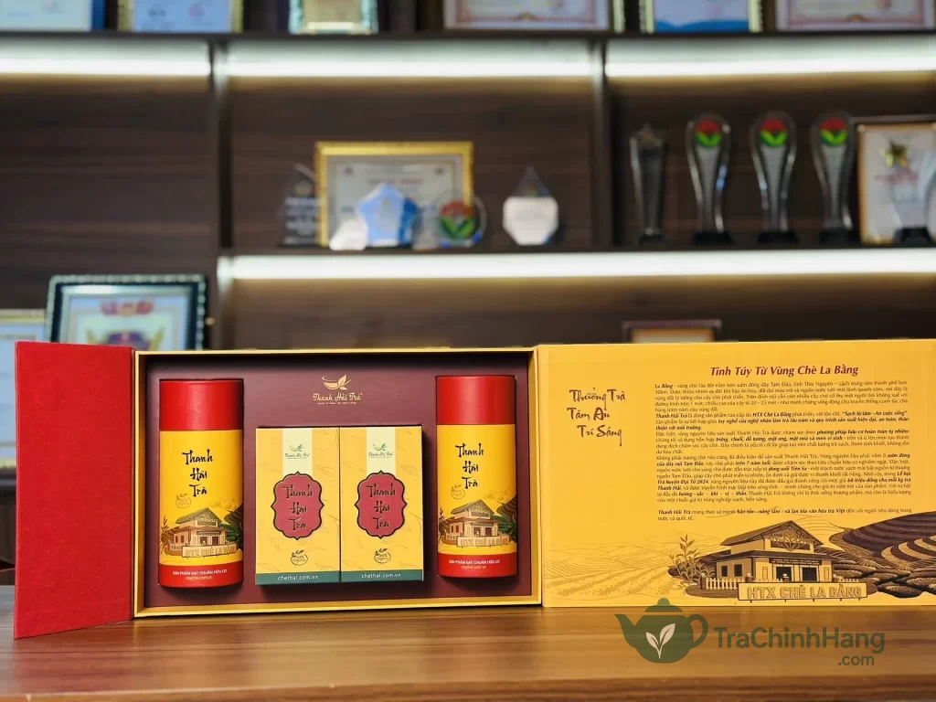Thanh Hải Trà 500g Thượng Hạng - Chè La Bằng (Hộp Quà Biếu)