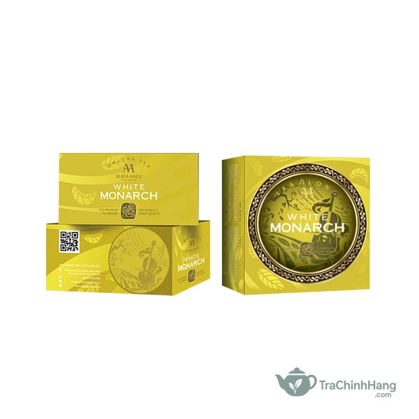 Trà Oolong Trắng White Monarch MayaGold 120g - Tuyệt Phẩm 1000m