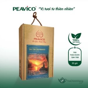 Trà Tịnh Tâm Peavico - Giảm Stress, Ngủ Ngon Hộp 30 gói