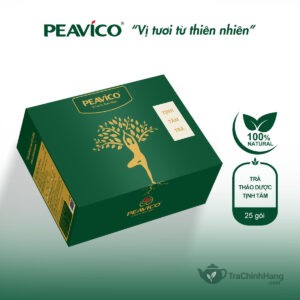 Trà Tịnh Tâm Peavico - Giảm Stress, Ngủ Ngon Hộp 25