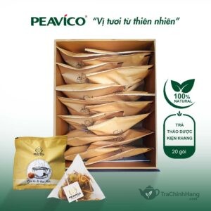 Trà Kiện Khang PEAVICO - Thảo Dược Đông Trùng Linh Chi (20 Gói)