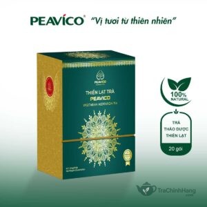 Trà Thiền Lạt Peavico hộp 20 gói trà thảo dược dưỡng sinh