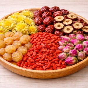 trà dưỡng nhan 5 vị thảo mộc tự nhiên