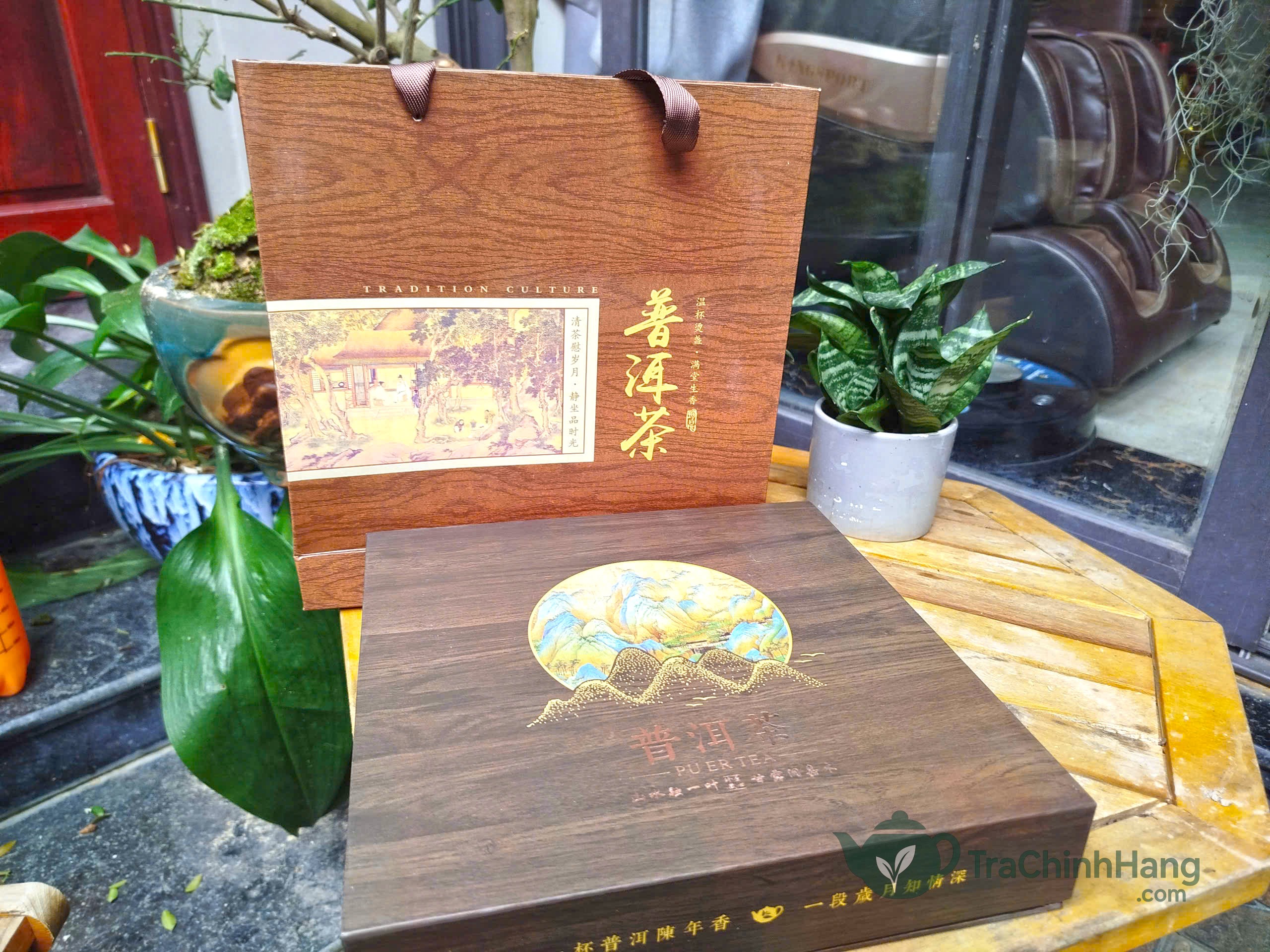 Trà Phổ Nhĩ Băng Đảo Lão Trại Lâm Thương - Phổ Nhĩ Sống 357g - 2017 - Ảnh 6