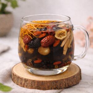 trà bổ thận tráng dương - trà thảo mộc đông trùng