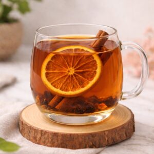 Trà Cam Quế Đường Nâu – Thức Uống Thảo Mộc Thơm Ấm