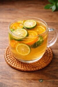 trà chanh dây kim quất giải nhiệt thanh mát