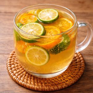 trà chanh dây kim quất giải nhiệt thanh mát