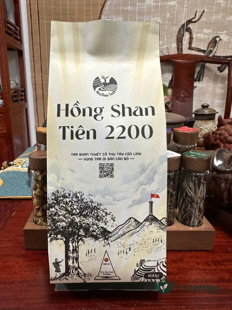Hồng Shan Tiên 2200m - Tuyệt phẩm hồng trà cổ thụ từ đỉnh Tây Côn Lĩnh